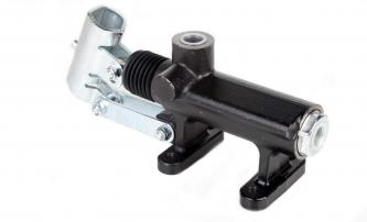 Tankless hand pump for single acting cylinders with unloading lever